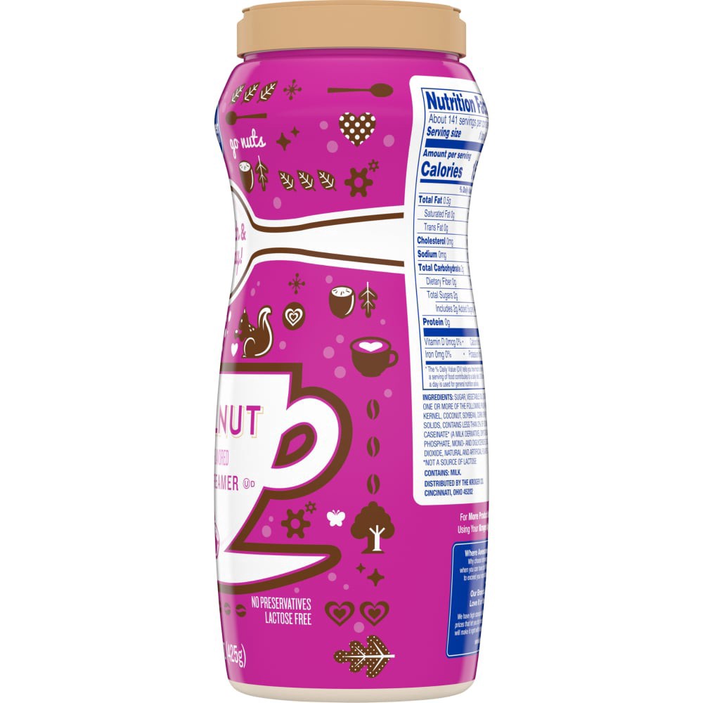 slide 3 of 4, Kroger Hazelnut Coffee Creamer - 15 oz, 15 oz