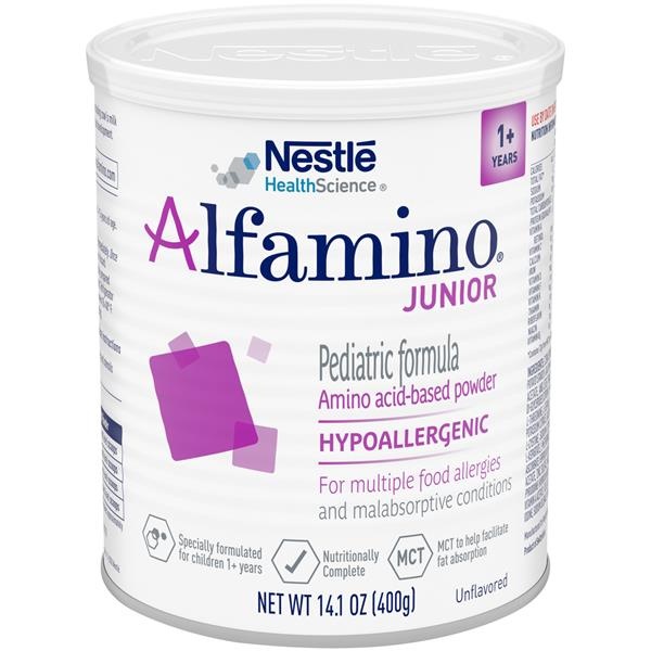 slide 1 of 1, Alfamino Junior Powder Formula, 14.1 oz