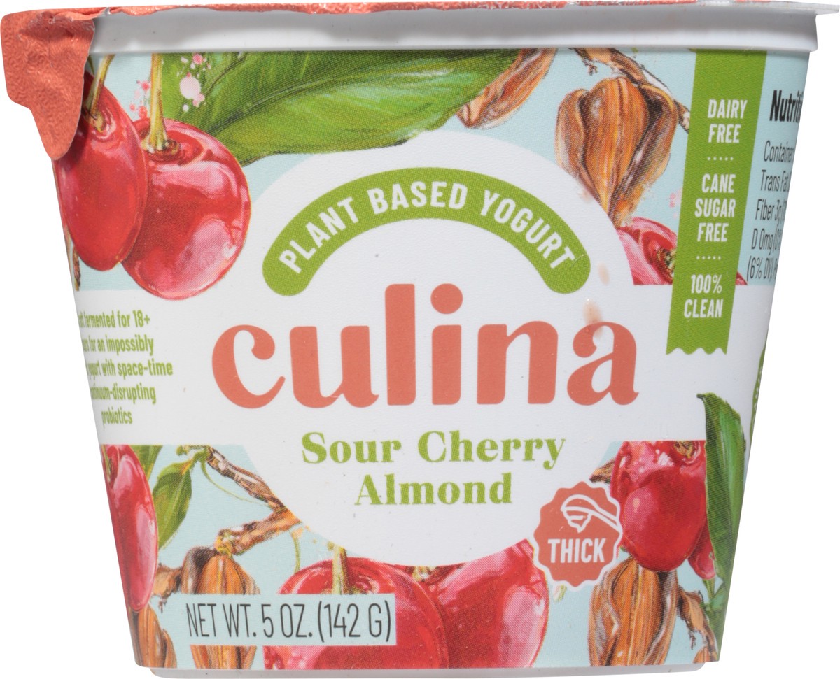 slide 5 of 11, Culina Thick Sour Cherry Almond Plant Based Yogurt 5 oz, 1 ct