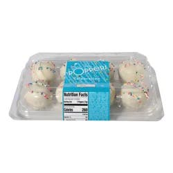 Vanilla Celebration Cake Poppers, 8ct