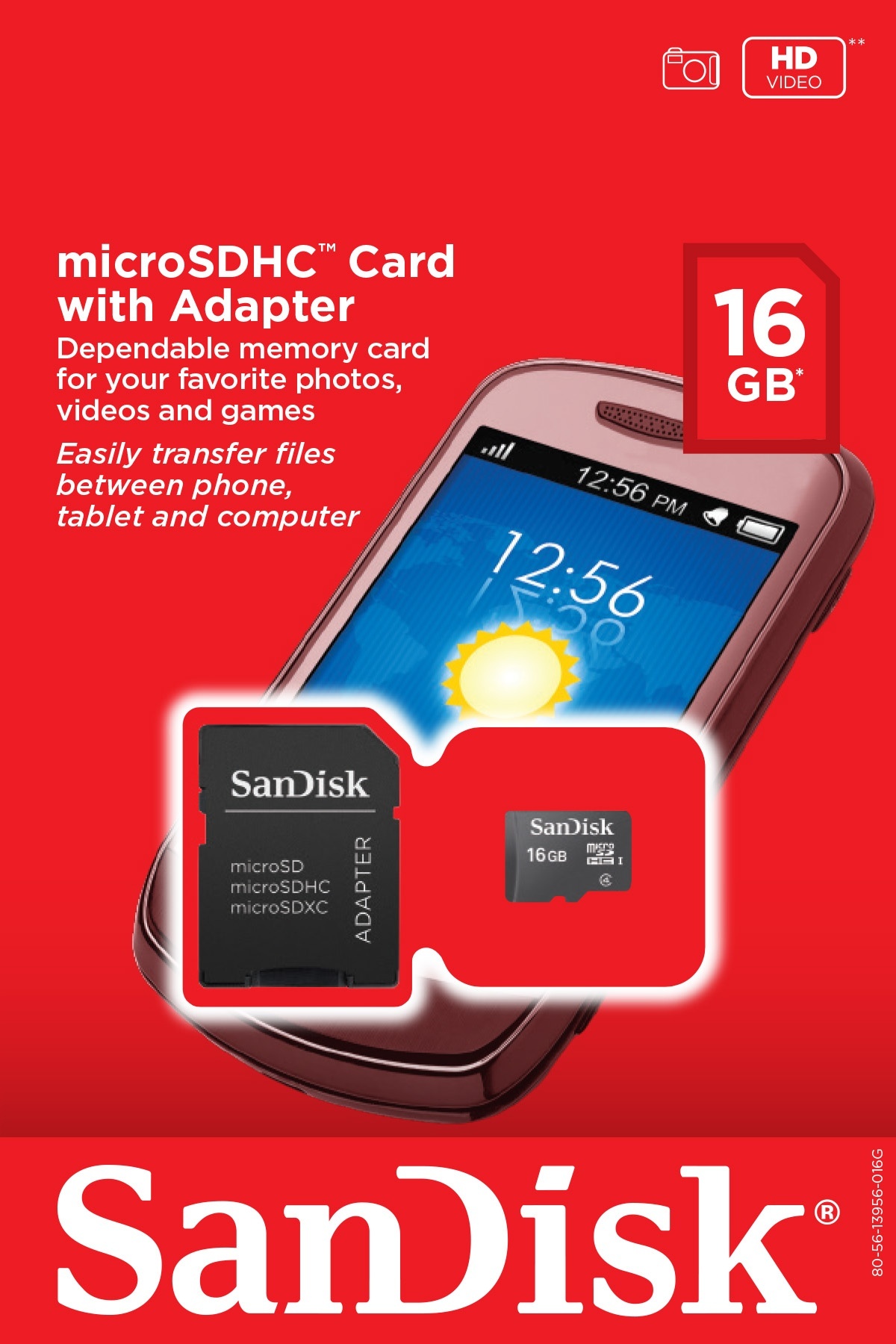 slide 1 of 2, SanDisk MicroSDHC Card 1 ea, 1 ct