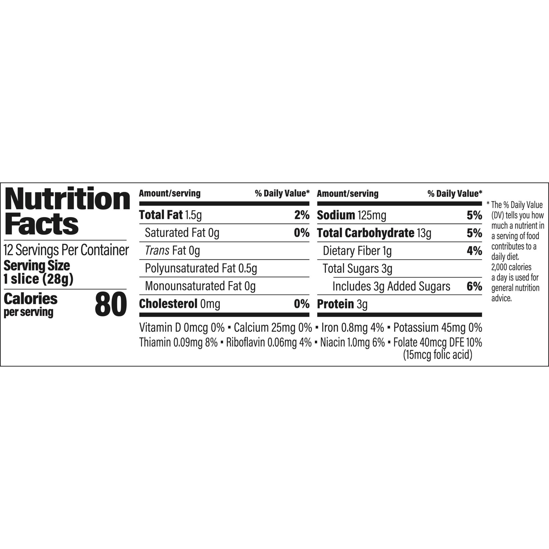 slide 3 of 7, Nature's Harvest 9 Grain Bread, Half Loaf, 12 oz, 12 oz