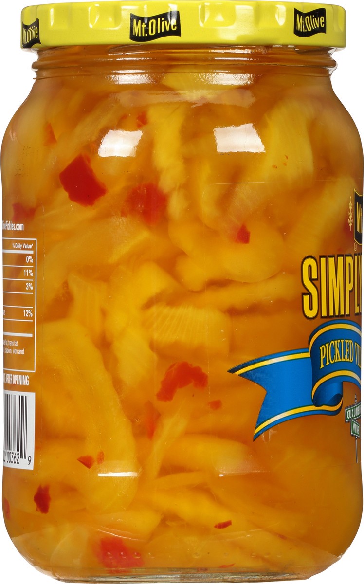 slide 12 of 12, Mt Olive Simply Vidalia Pickled Onion Strips - 16 Fl. Oz., 16 fl oz