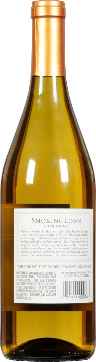 slide 8 of 12, Smoking Loon California The Original Chardonnay 750 ml, 750 ml