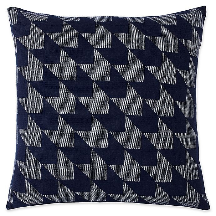 slide 1 of 2, Lacoste Herringbone Square Throw Pillow - Black, 1 ct