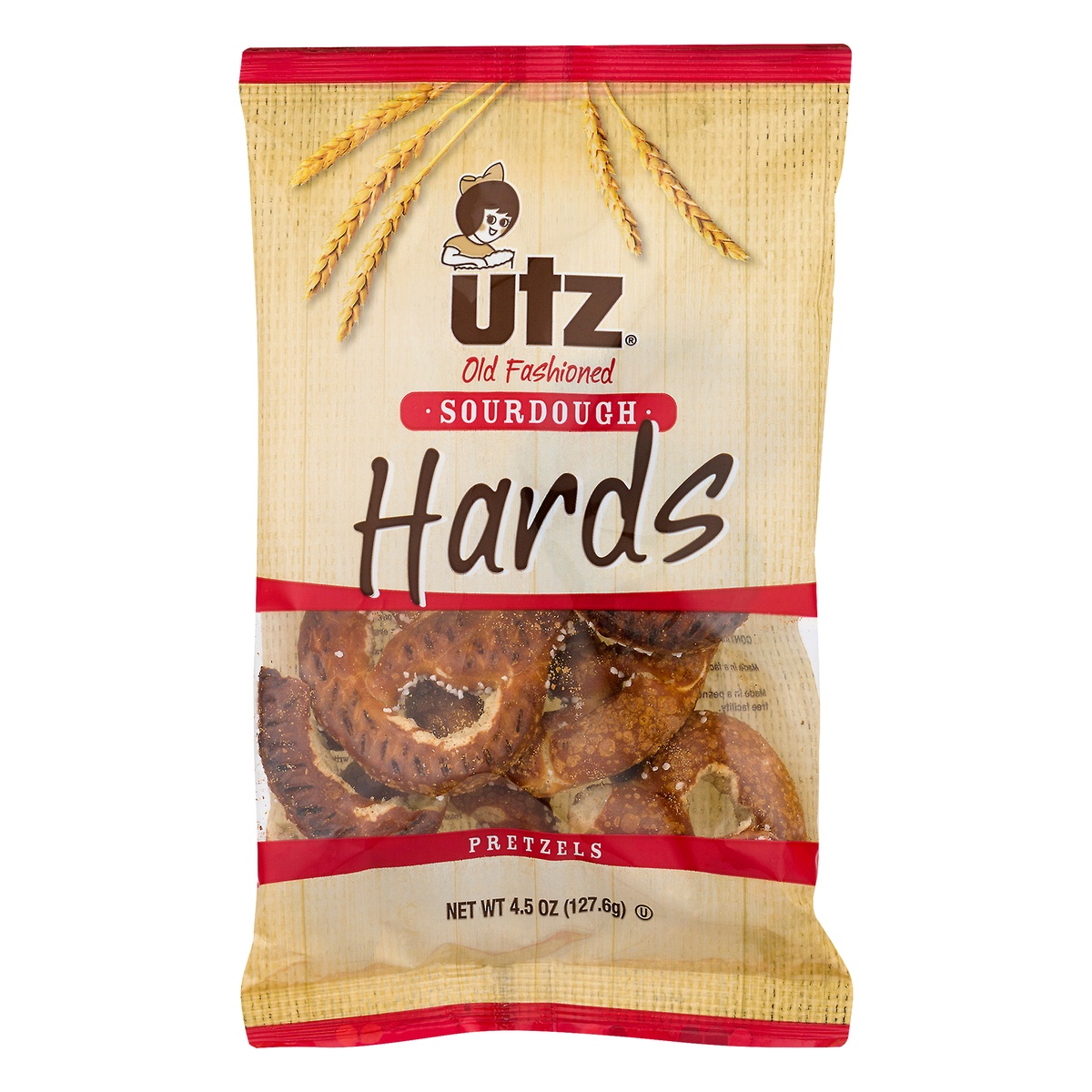 slide 1 of 1, Utz Old Fashioned Sourdough Hard Pretzels, 