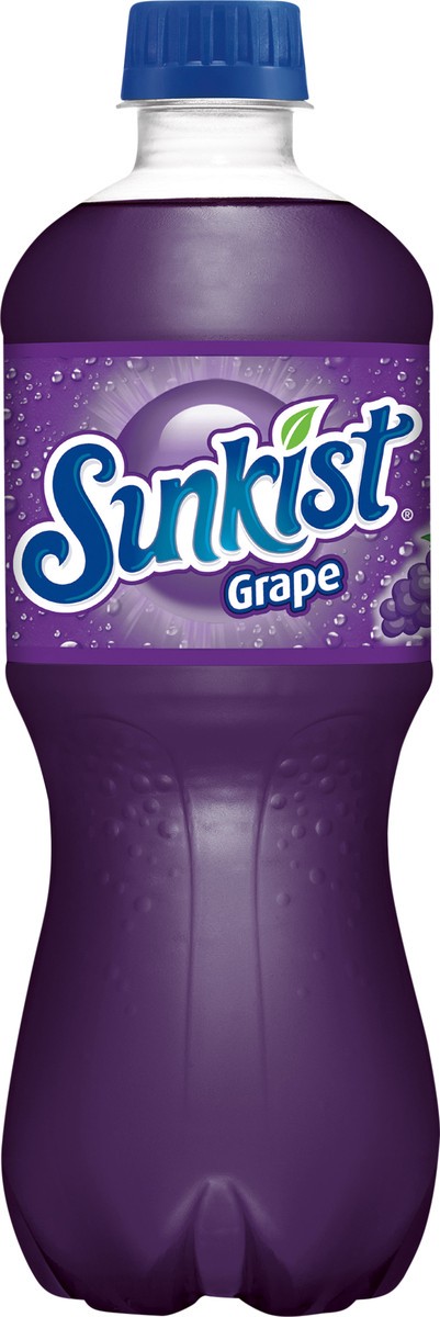 slide 8 of 9, Squirt Sunkist Grape Soda, 20 fl oz bottle, 20 fl oz