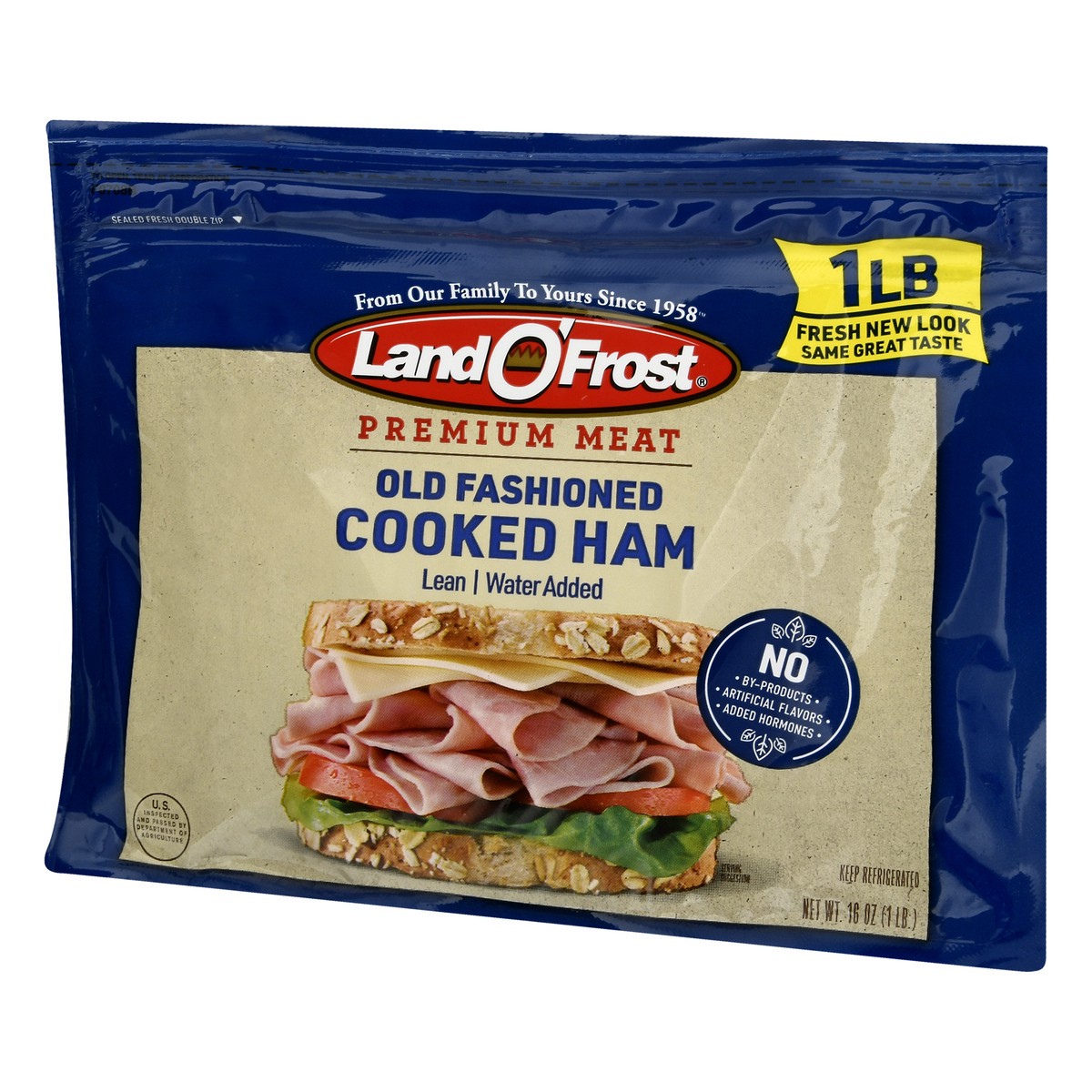 slide 3 of 9, Land O' Frost Premium Meat Old Fashioned Cooked Ham 16 oz, 16 oz