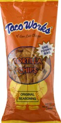 Taco Works Original Seasoning Tortilla Chips 16 oz