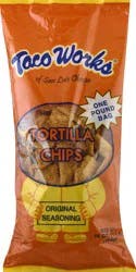 Taco Works Original Seasoning Tortilla Chips 16 oz