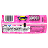 slide 3 of 5, Just Born Peeps Pink Marshmallow Bunny Easter Candy 4-Piece, 1.5 oz