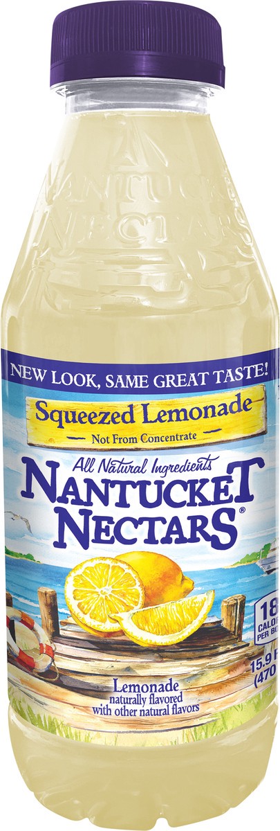 slide 10 of 12, Nantucket Nectars Squeezed Lemonade- 15.9 fl oz, 15.9 fl oz