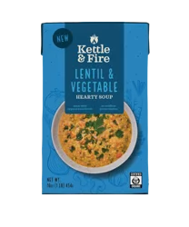 Kettle & Fire Lentil & Vegetable Hearty Soup