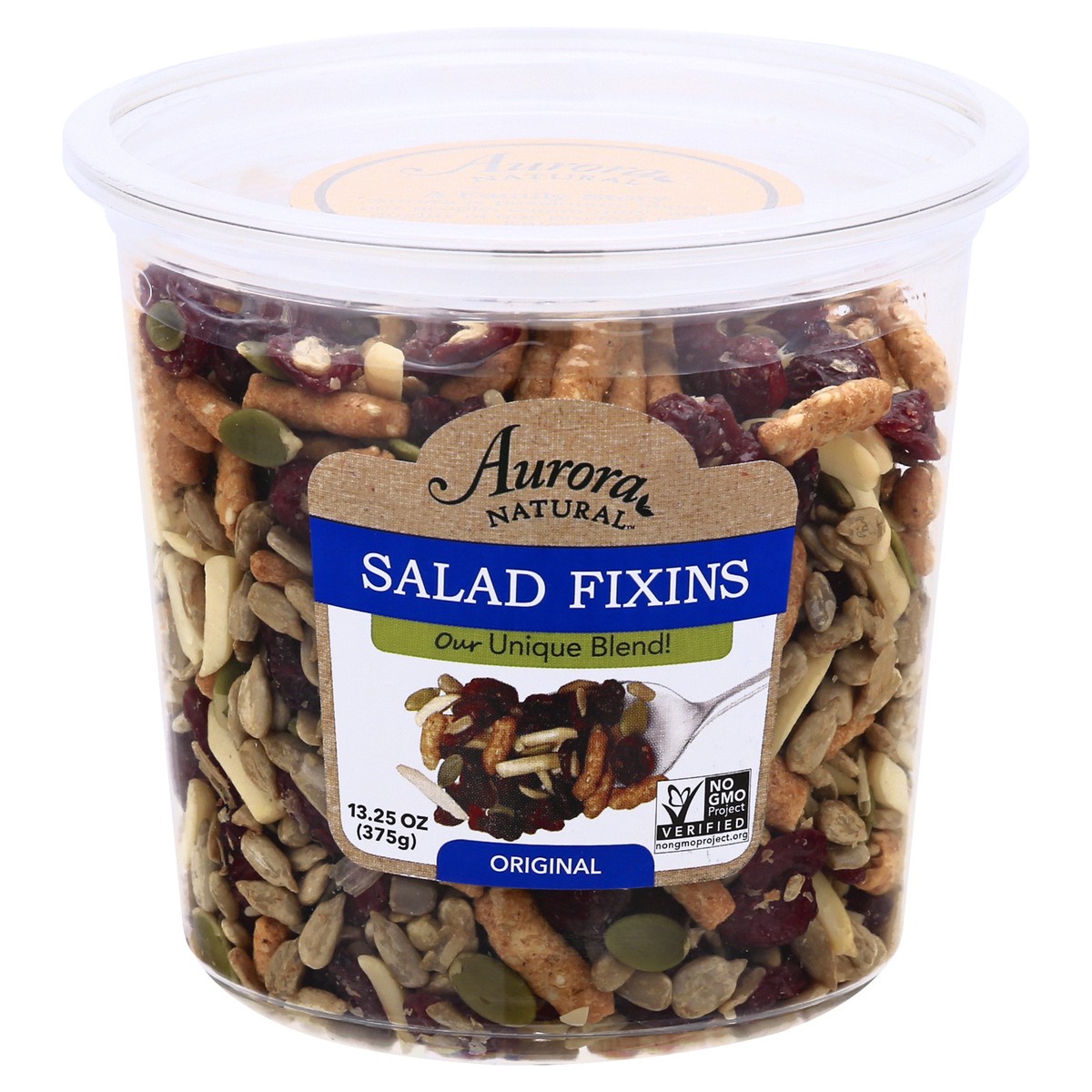 slide 1 of 9, Aurora Natural Original Salad Fixins', 13.25 oz