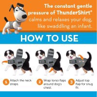 slide 3 of 17, ThunderShirt Heather Gray Dog Anxiety Solution, 1 ct