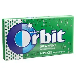 Orbit Spearmint Sugarfree Gum