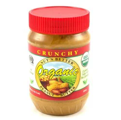 Nut'n Better Organic Crunchy Peanut Butter