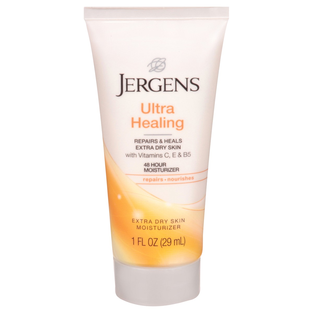 slide 1 of 7, Jergens Extra Dry Skin Ultra Healing Moisturizer 1 fl oz, 1 fl oz