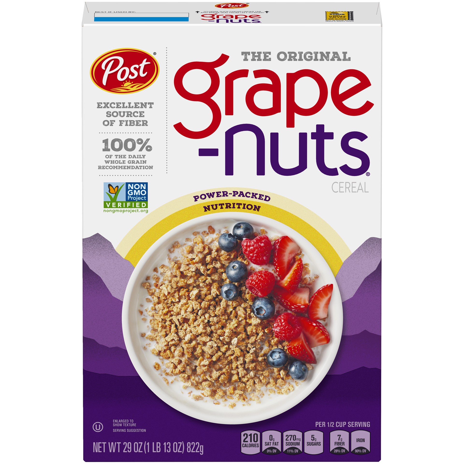 slide 5 of 5, Grape-Nuts Cereal 29 oz, 29 oz