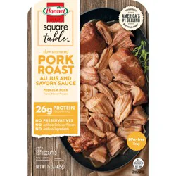 Hormel SQUARE TABLE Slow Simmered Pork Roast Au Jus