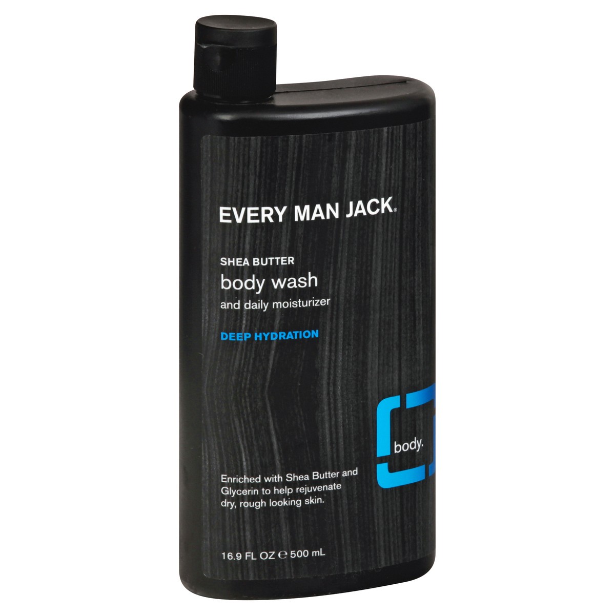 slide 9 of 9, Every Man Jack Deep Hydration Shea Butter Body Wash 16.9 oz, 16.9 fl oz