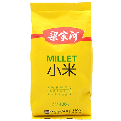 slide 1 of 1, Liangjiahe Millet, 400 gram