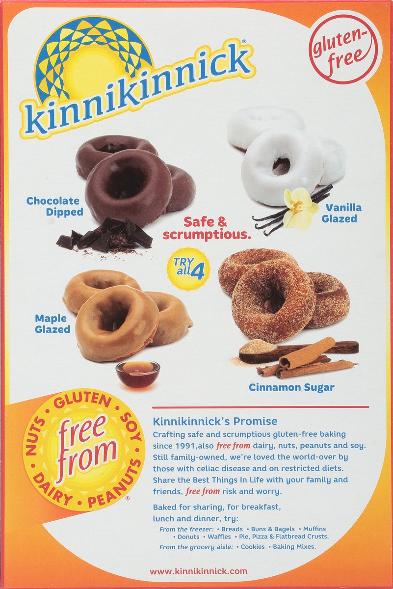 slide 5 of 9, Kinnikinnick Foods Gluten Free Maple Glazed Donuts, 6 ct; 11 oz