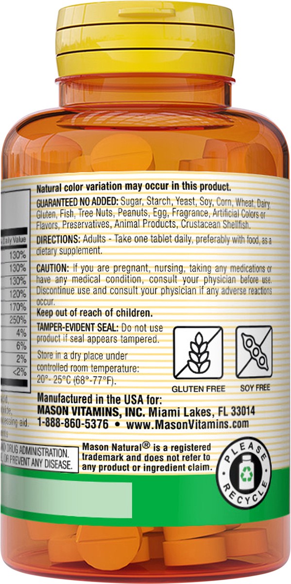 slide 4 of 8, Mason B-Complex with Electrolytes, 60 ct