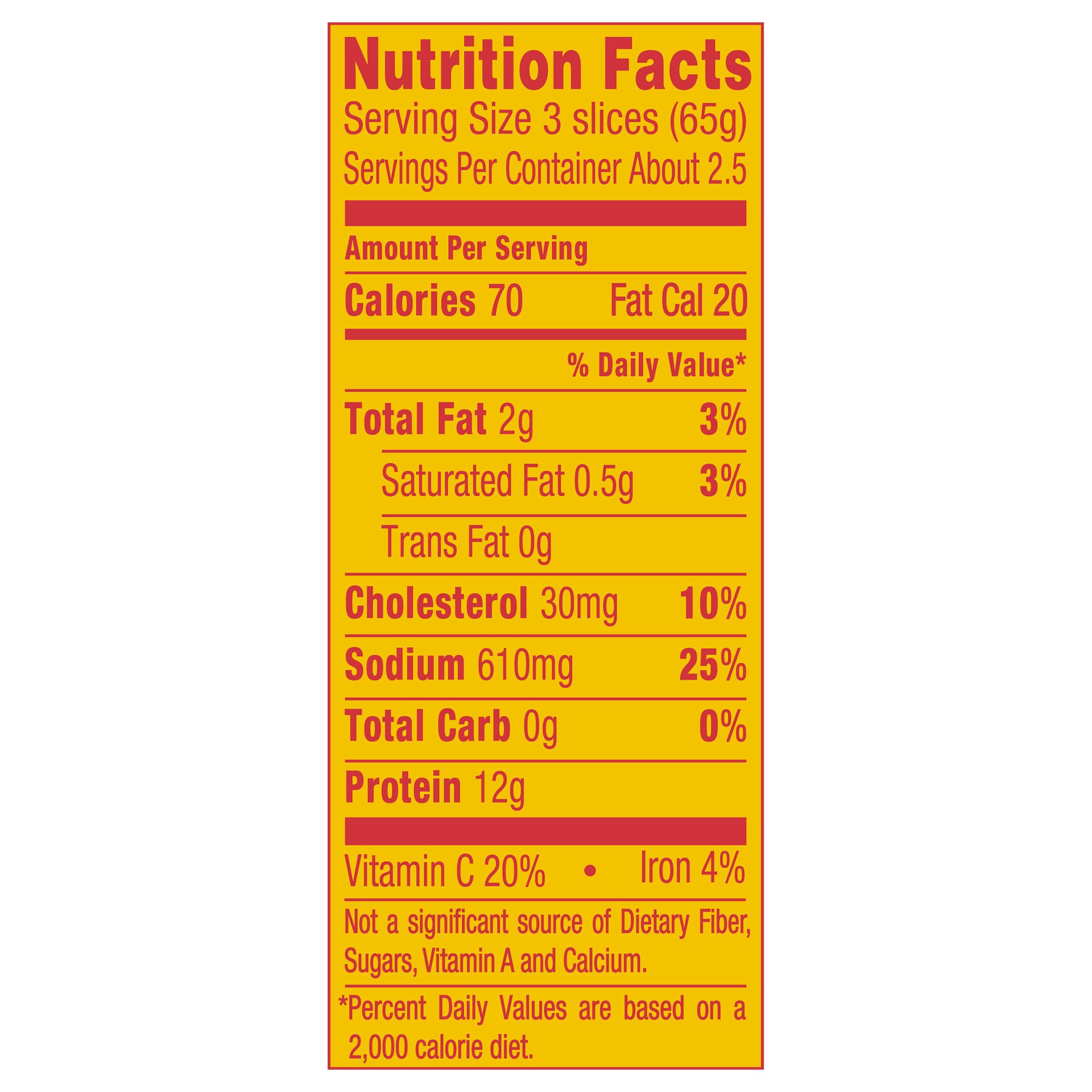 slide 3 of 5, Oscar Mayer Lean Smoked Ham Water Added Sliced Lunch Meat Pack, 6 oz