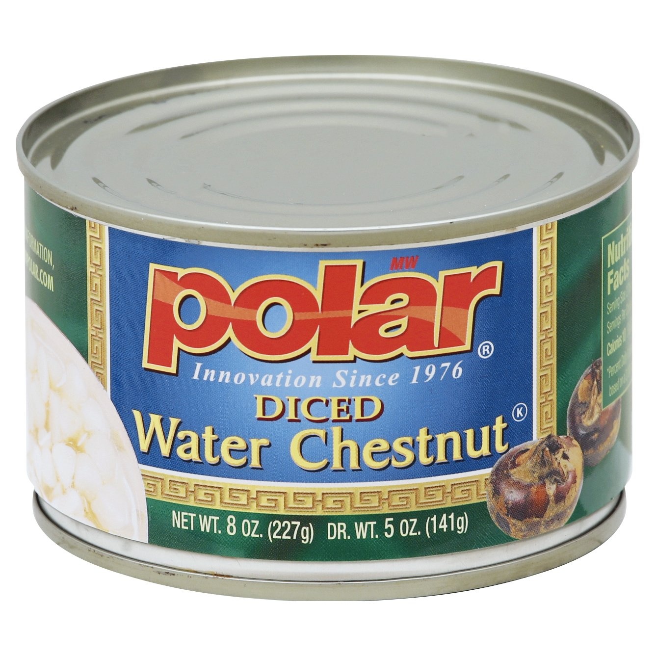 slide 1 of 2, Polar Sliced Water Chestnuts, 8 oz