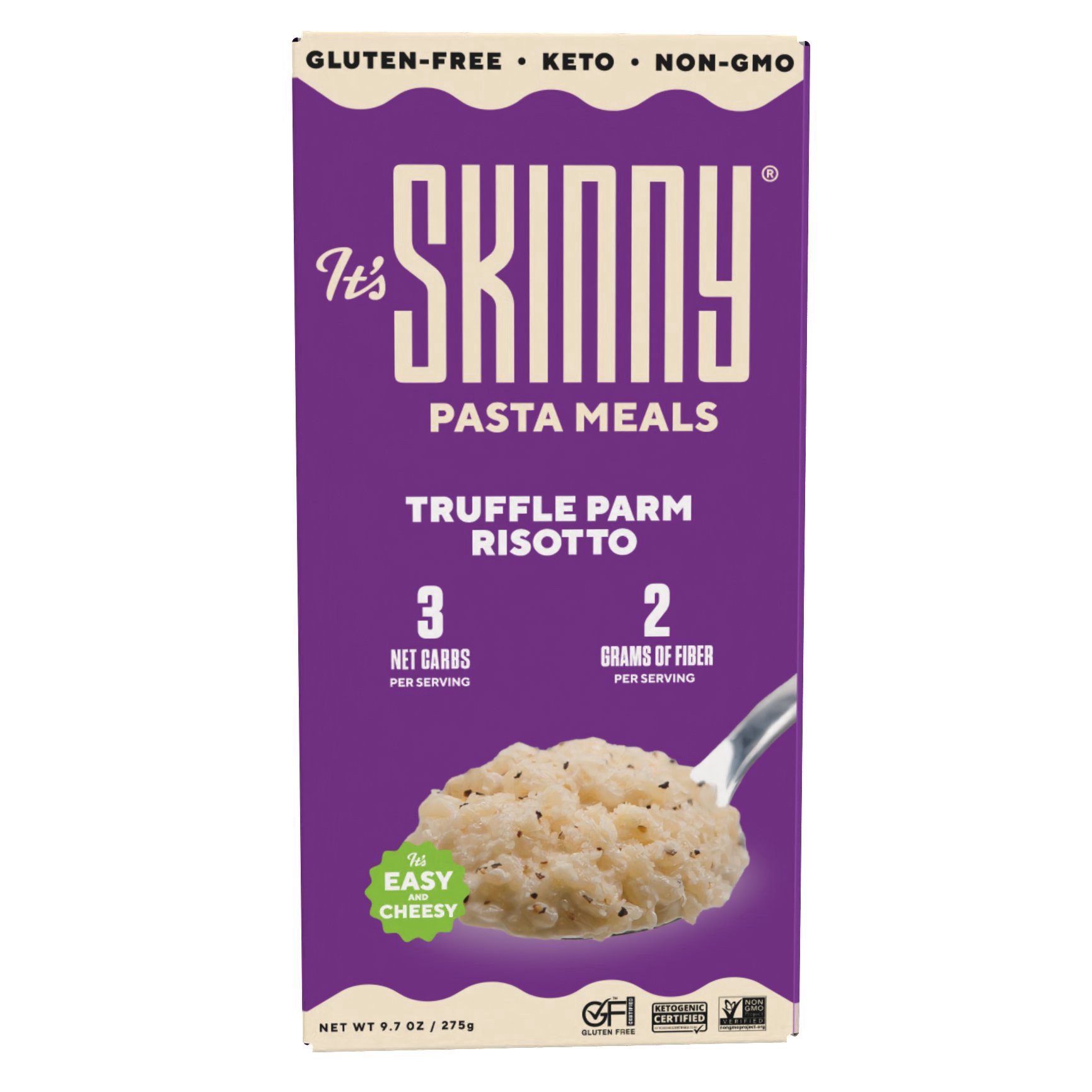 slide 1 of 1, It's Skinny Pasta Meal - Truffle Parmesan Risotto, 9.7 oz