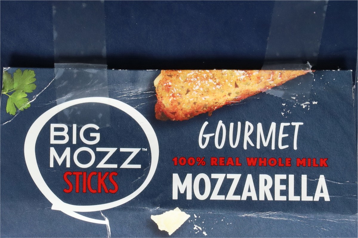 slide 11 of 13, Big Mozz Giant Gourmet Mozzarella Sticks 8 ea, 8 ct