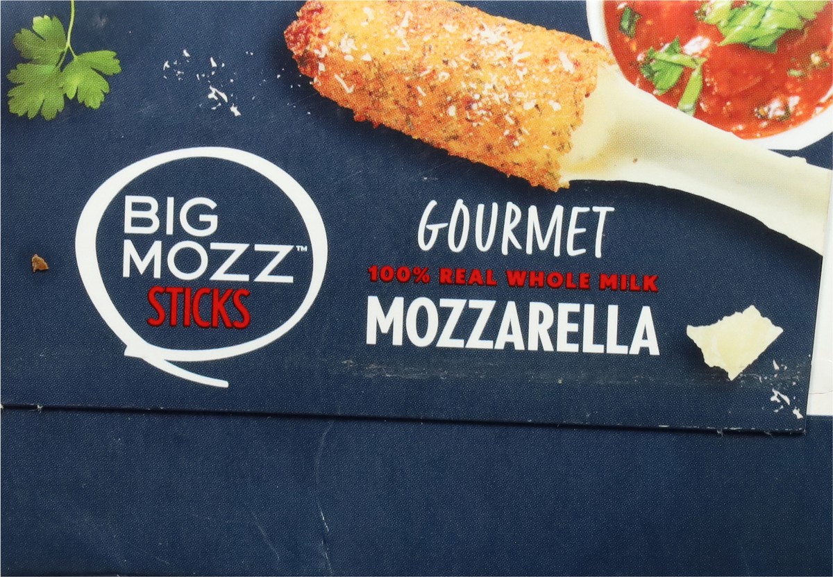 slide 5 of 13, Big Mozz Giant Gourmet Mozzarella Sticks 8 ea, 8 ct