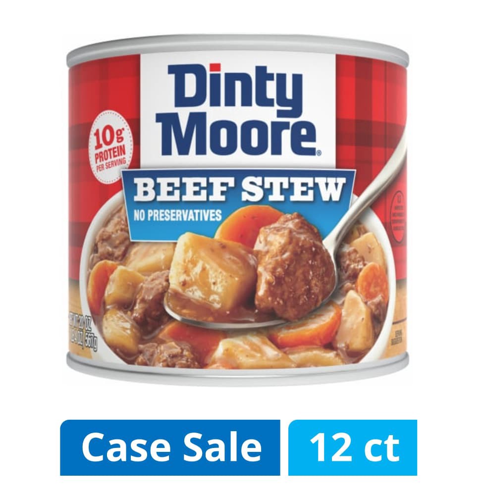 slide 1 of 1, DINTY MOORE Beef Stew, 12 ct