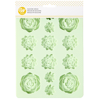 slide 9 of 13, Wilton Succulents Silicone Candy Mold, 14-Cavity, 1 ct