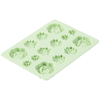 slide 4 of 13, Wilton Succulents Silicone Candy Mold, 14-Cavity, 1 ct