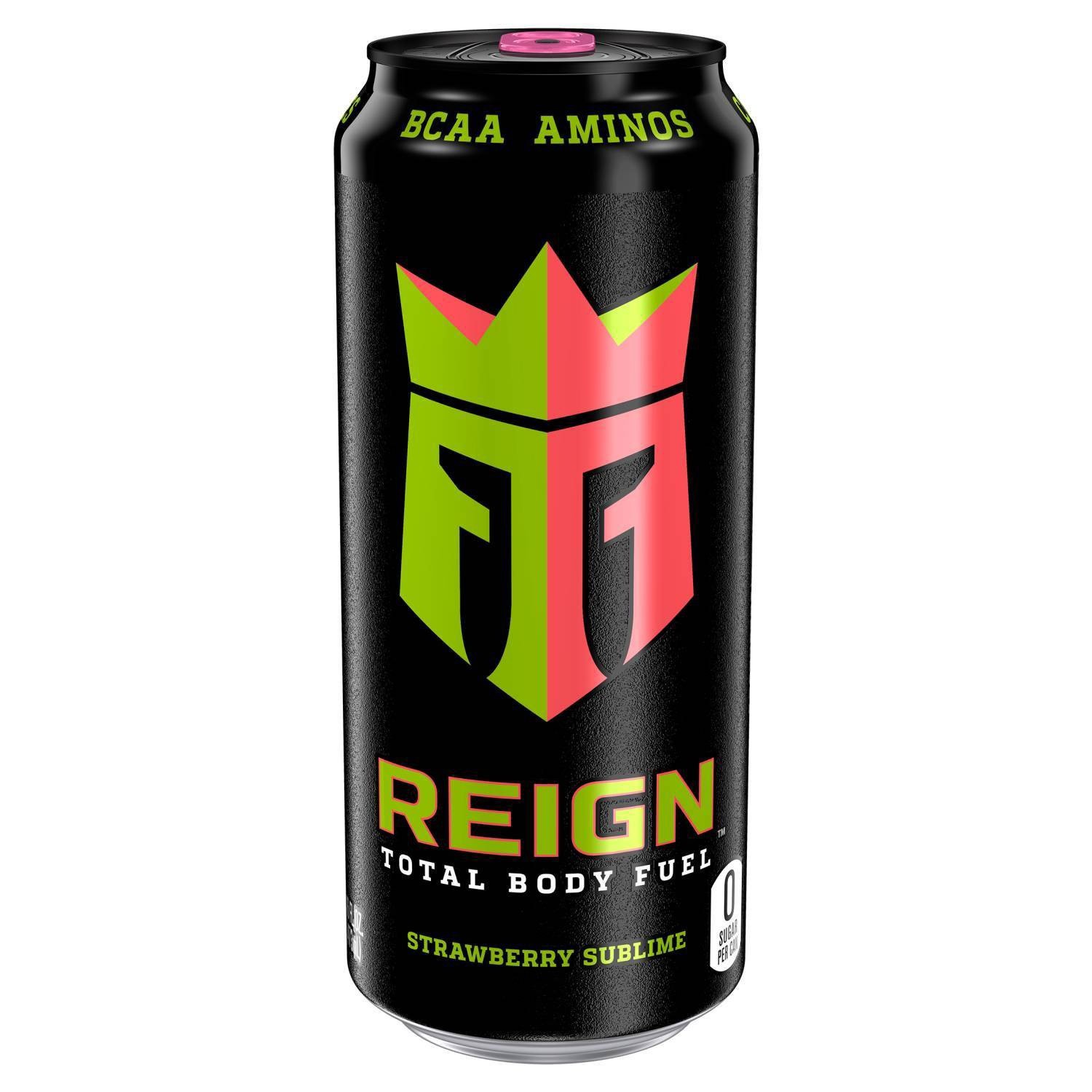 slide 1 of 7, Reign Total Body Fuel Strawberry Sublime Energy Drink 16 fl oz, 16 fl oz