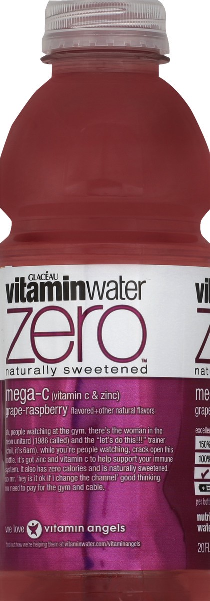 slide 3 of 4, vitaminwater Zero Go-Go Beverage Mixed Berry - 20 oz, 20 oz