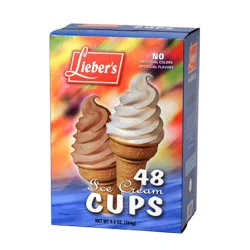Lieber's Liebers Ice Cream Cups