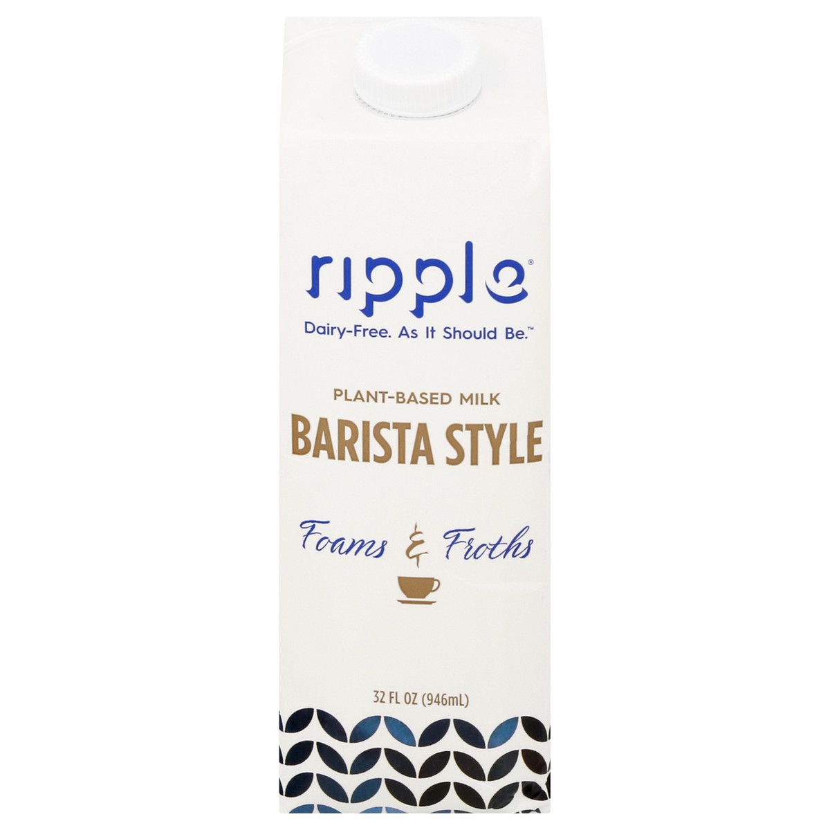 slide 1 of 10, Ripple Barista Style Plant-Based Milk 32 oz, 32 oz