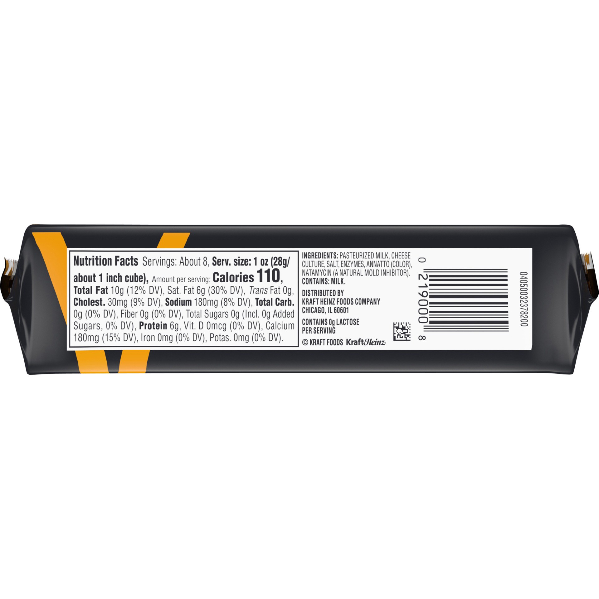 slide 4 of 9, Cracker Barrel Sharp Cheddar Cheese Chunk - 8 oz, 8 oz