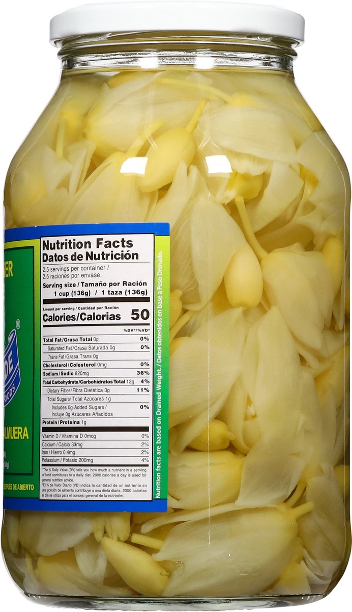 slide 10 of 13, Rio Grande Izote Flower in Brine 32 oz, 32 oz