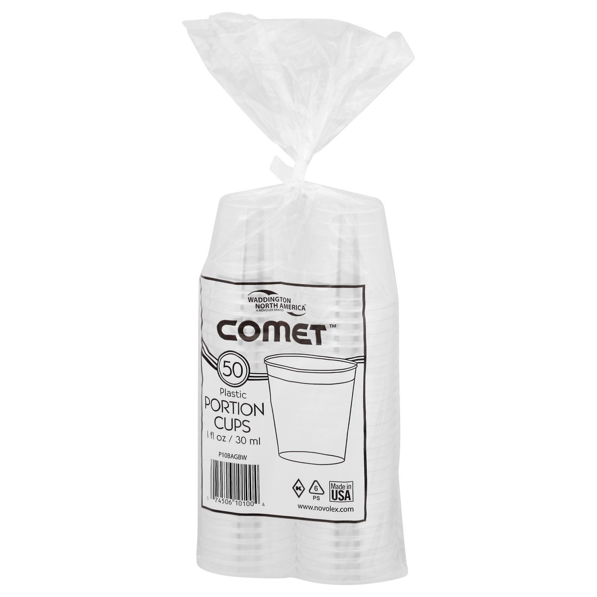 slide 2 of 11, Comet Plastic 1 Ounce Portion Cups 50 ea, 50 ct