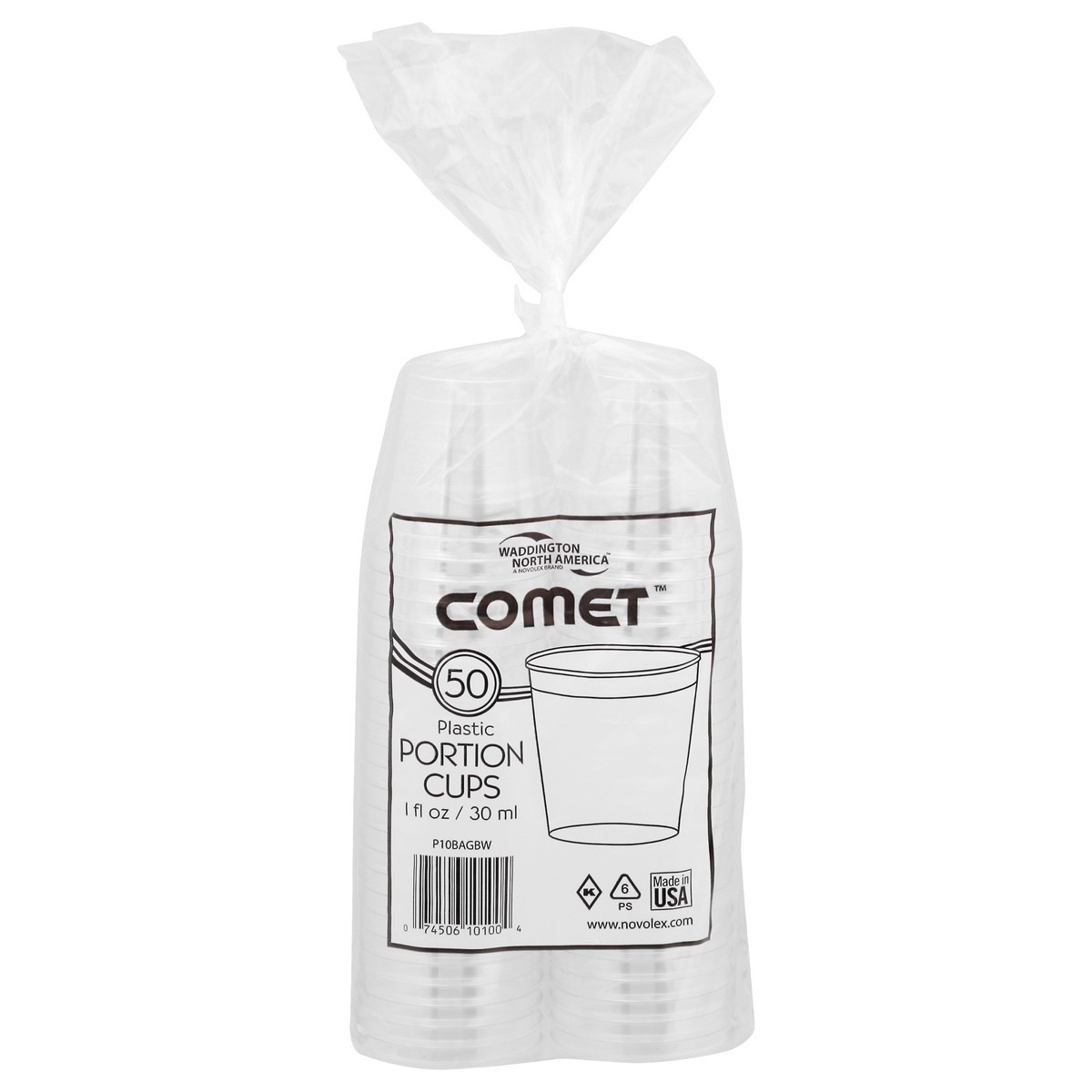 slide 4 of 11, Comet Plastic 1 Ounce Portion Cups 50 ea, 50 ct