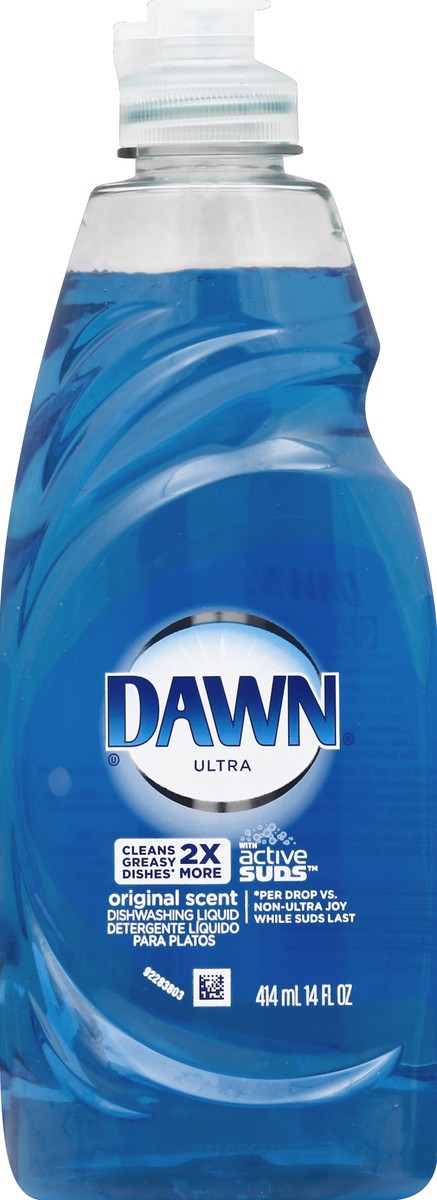 slide 1 of 3, Dawn Dishwashing Liquid 14 oz, 14 oz