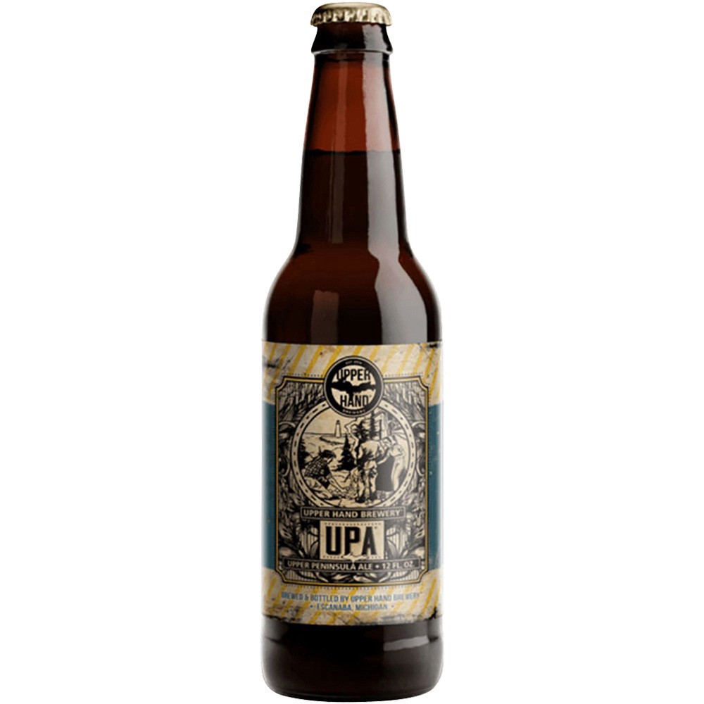 slide 1 of 1, Upper Hand Upper Peninsula Ale, 6 ct; 12 oz