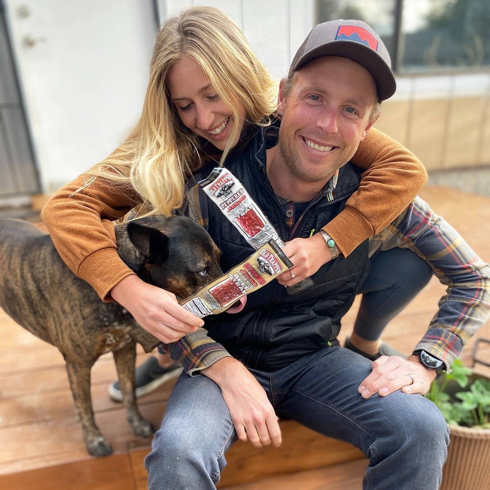 slide 4 of 4, Old Trapper Peppered Jumbo Kippered Beef Steak, 2 oz