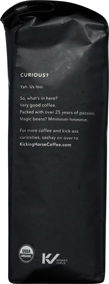 slide 7 of 9, Kicking Horse Coffee Organic Dark Roast Whole Bean Kick Ass Coffee - 10 oz, 10 oz