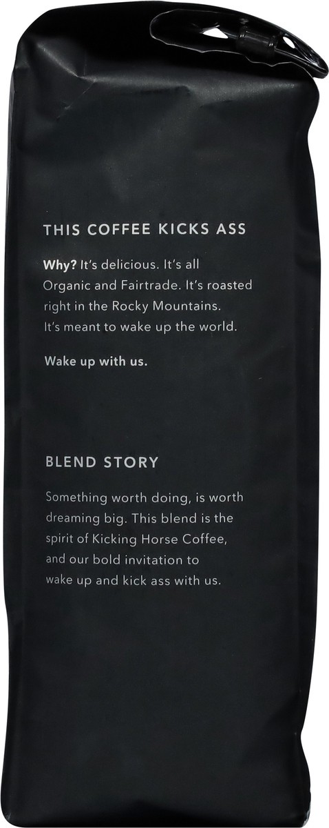 slide 8 of 9, Kicking Horse Coffee Organic Dark Roast Whole Bean Kick Ass Coffee - 10 oz, 10 oz