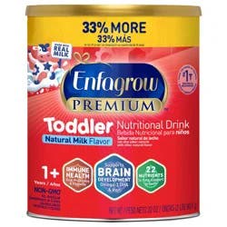 Enfagrow Premium 1+ Years Toddler Natural Milk Flavor Nutritional Drink 32 oz
